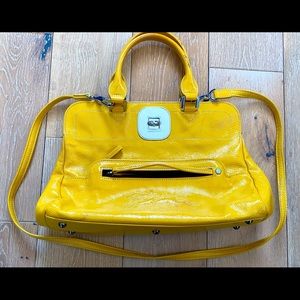 Longchamp Gatsby Satchel w/ Interior Animal Print